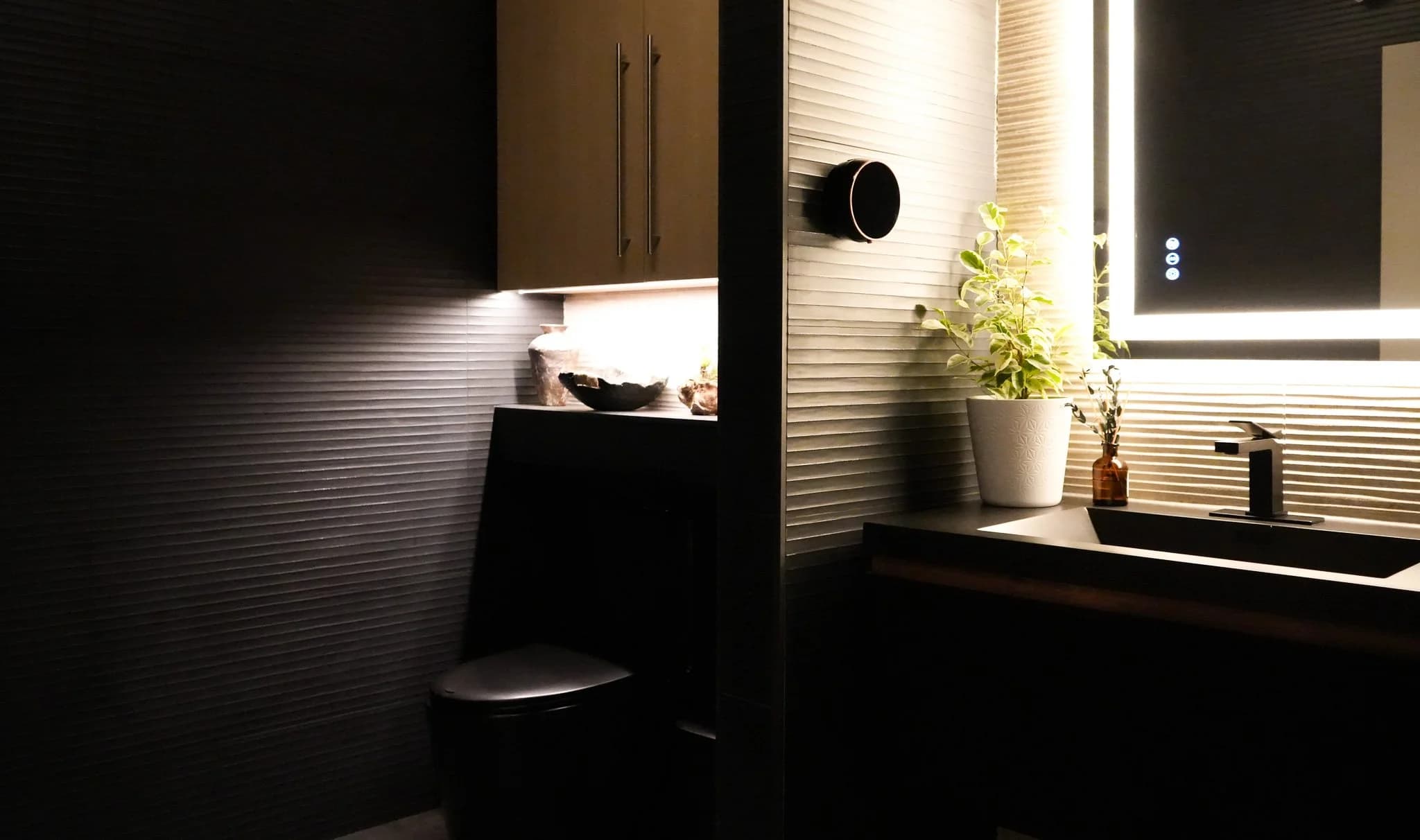 Clean bathrooms