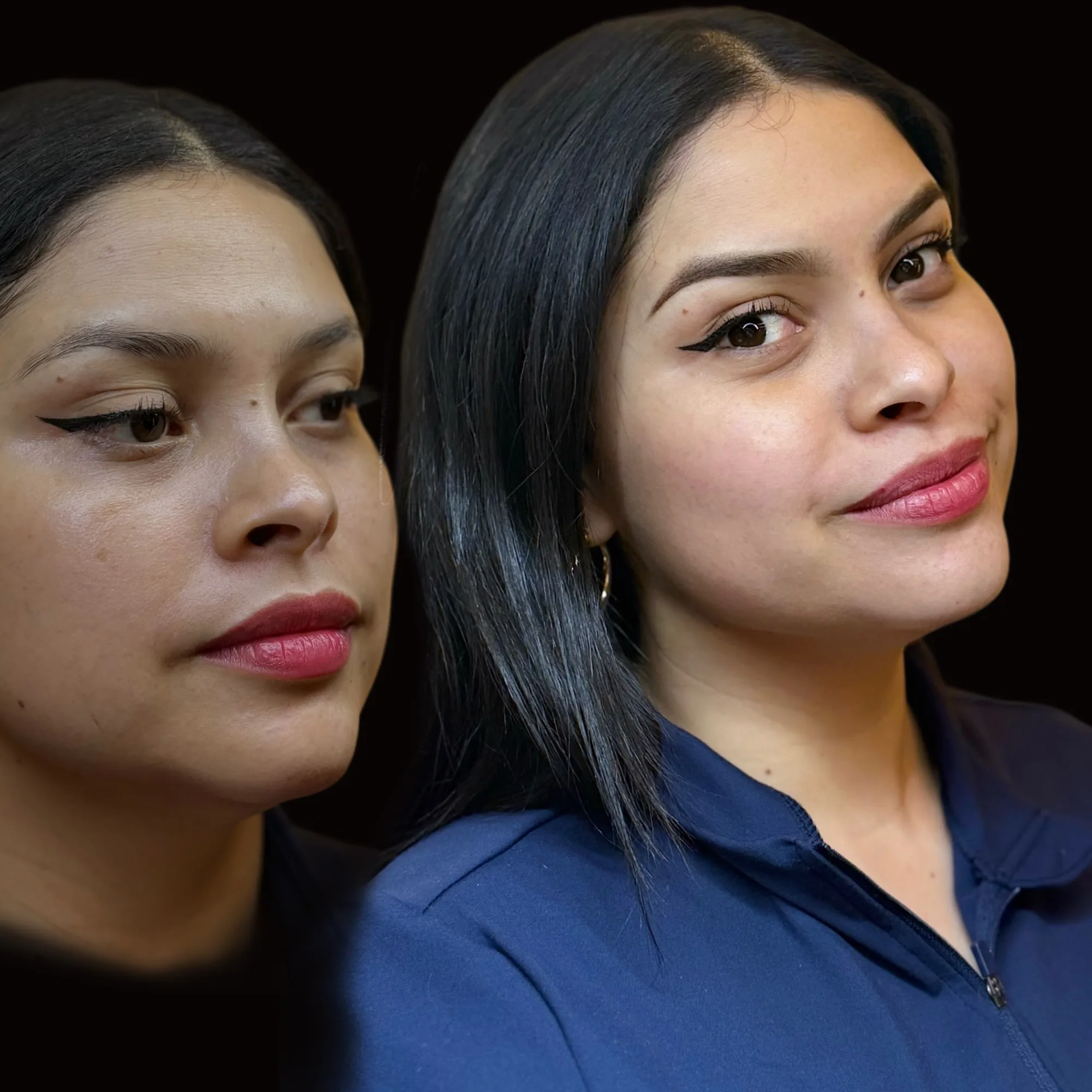 Lip blush and lip color by Keisha Vo